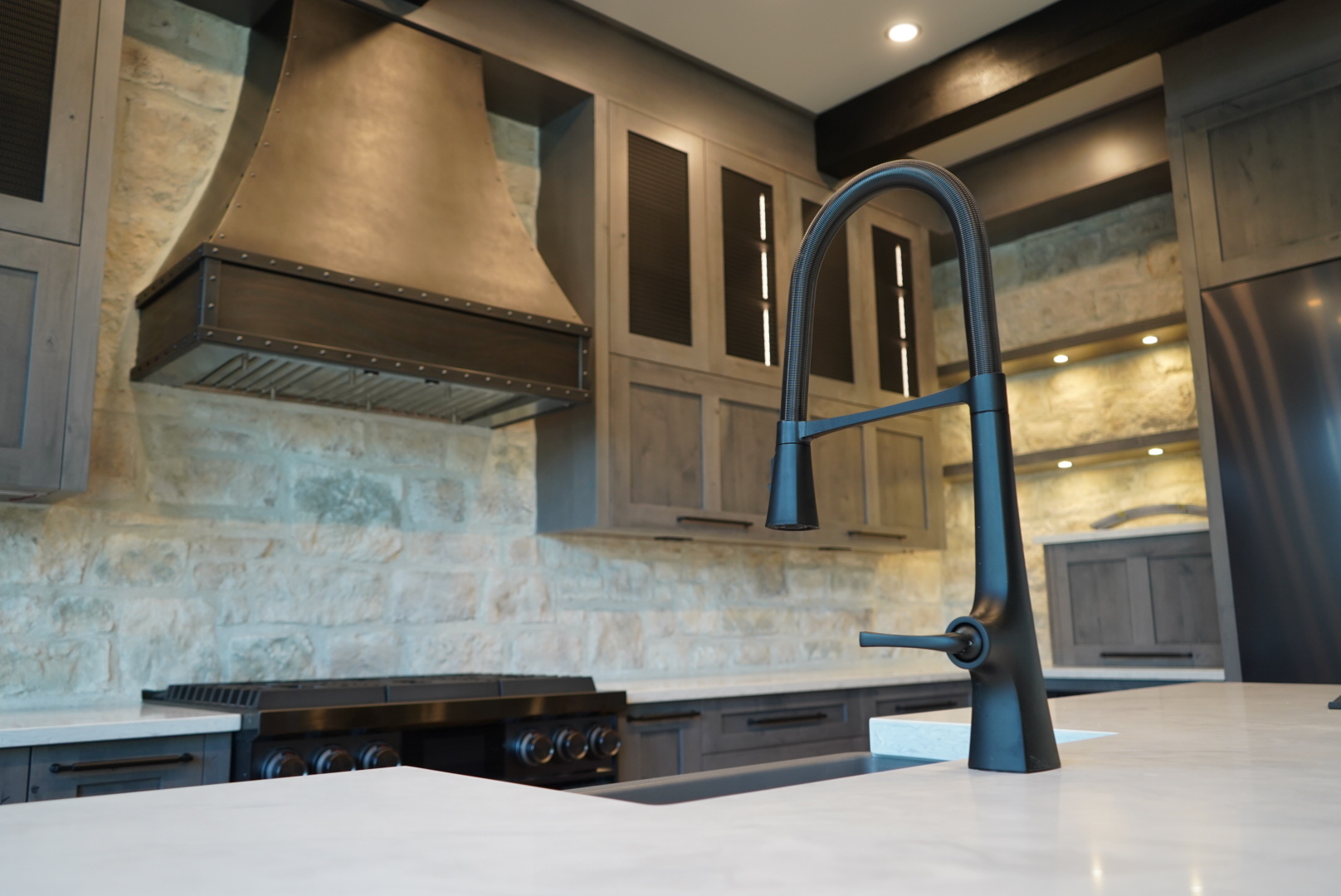 Kitchen plumbing installation in Fernie